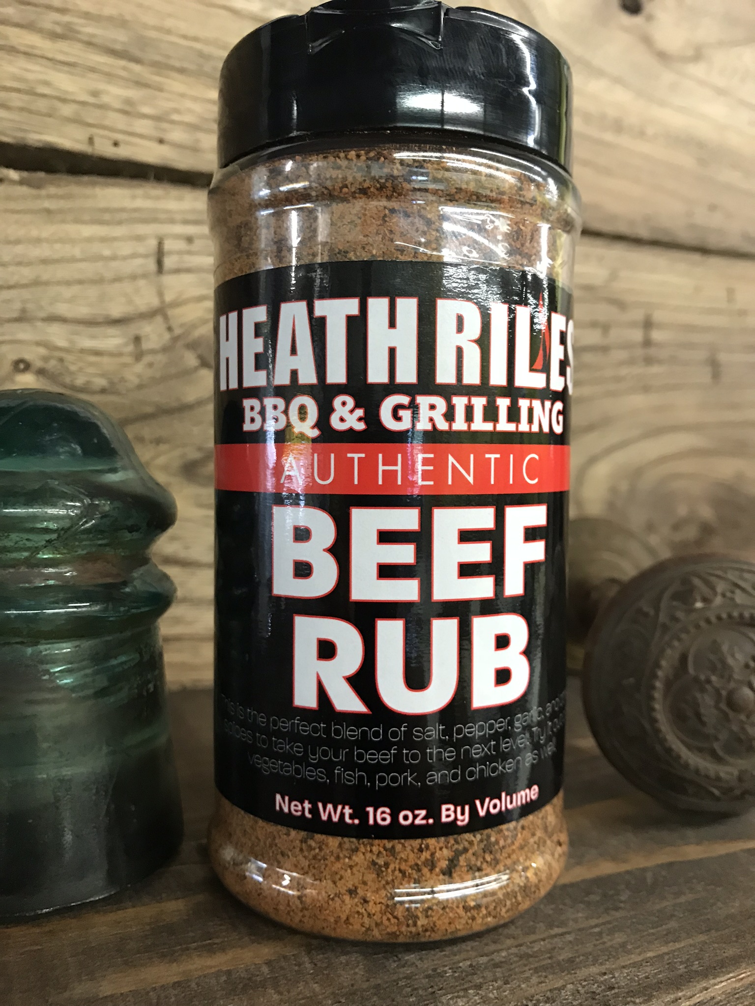 Heath Riles BBQ Beef Rub, 16oz