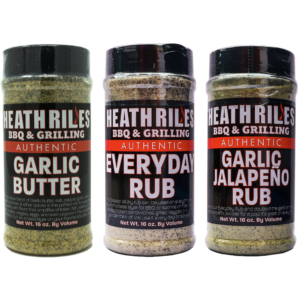 Heath Riles BBQ Garlic Jalapeno Rub, Huge 16 oz. Shaker